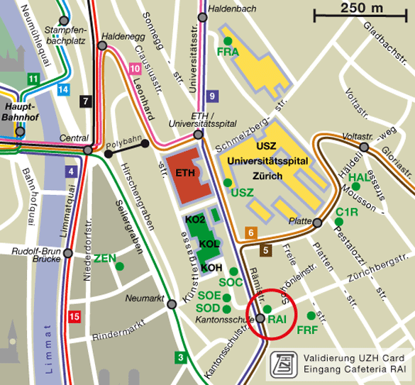 Location plan RAI