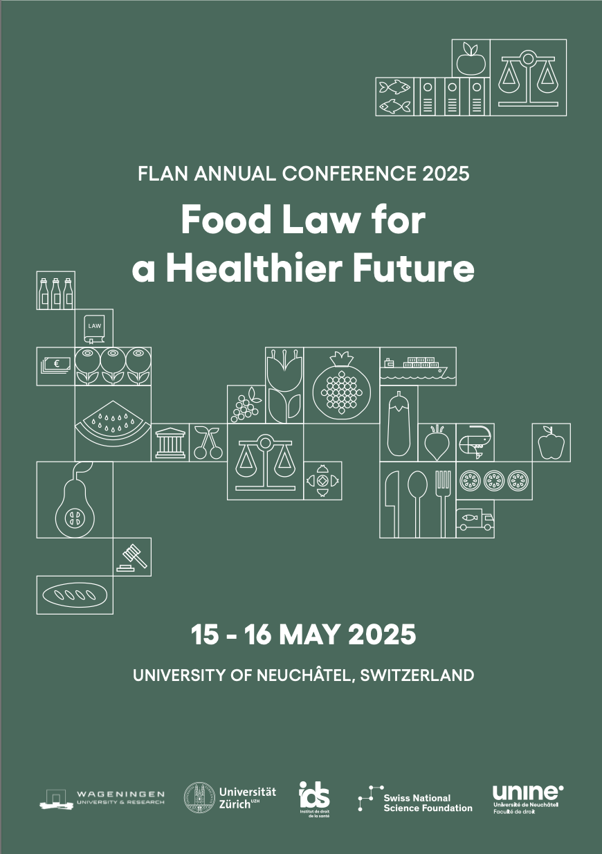 Eventoinformation zur Food Law for a Healthier Future Konferenz 2025