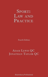 Lewis/Taylor, Sport: Law and Practice