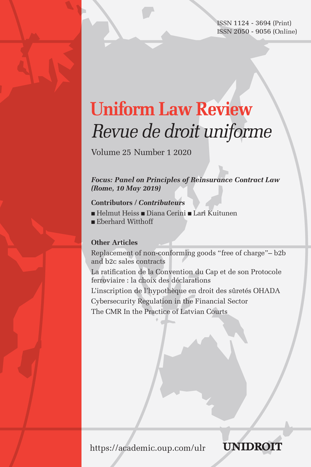 Uniform Law Review
