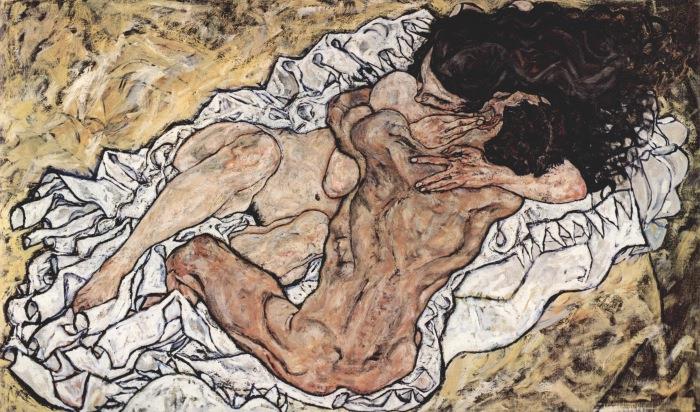 Egon Schiele, Die Umarmung, 1917, Belvedere, Wien