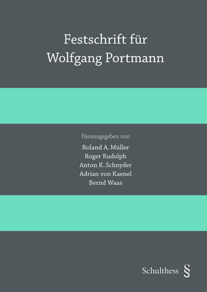 Festschrift für Wolfgang Portmann