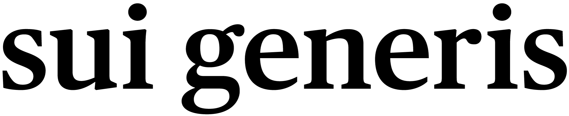 Sui Generis Logo