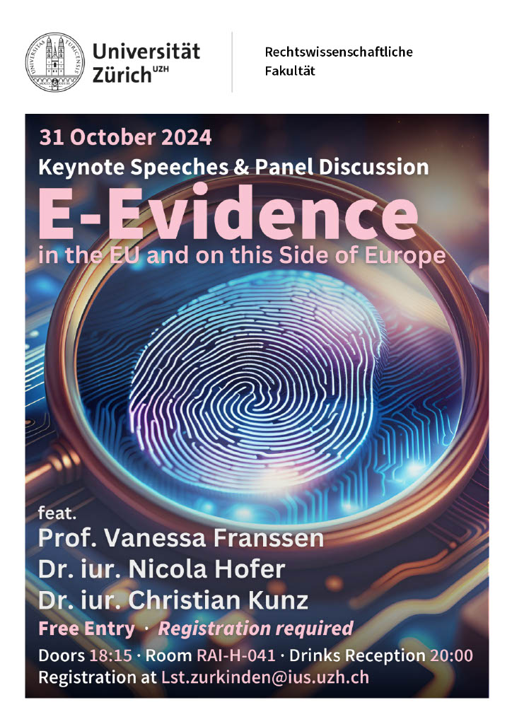 E-Evidence Flyer